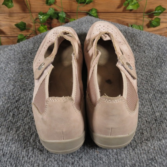 Earth Spirit Womens 8.5 Mary Jane Blush Suede Comfort Casual Slip-On Shoes - Picture 4 of 6